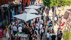 WU Alumni Lounge am WU Sommerfest 2025