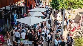 WU Alumni Lounge at the WU Summer Celebration 2025